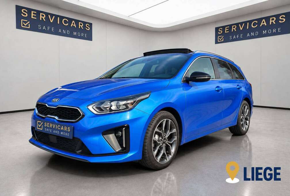 Kia @SERVICARS DIRECT LIEGE - Ceed SW 1.4 T-GDi GT-Line ISG DCT - PANO - JBL - GARANTIE