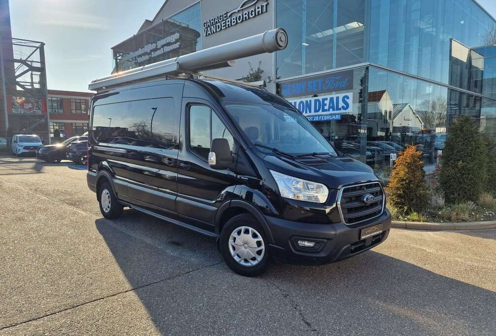 Ford L3H2+dakdrager+ inrichting laadruimte-19800+BTW