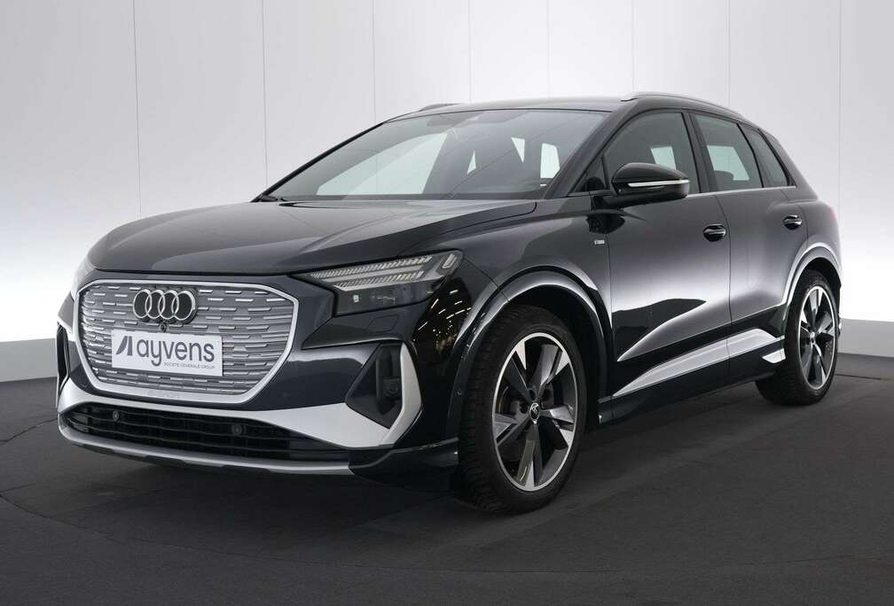 Audi Q4 82 kWh S-Line Platinum LEDER/CUIR Matrix LED GP