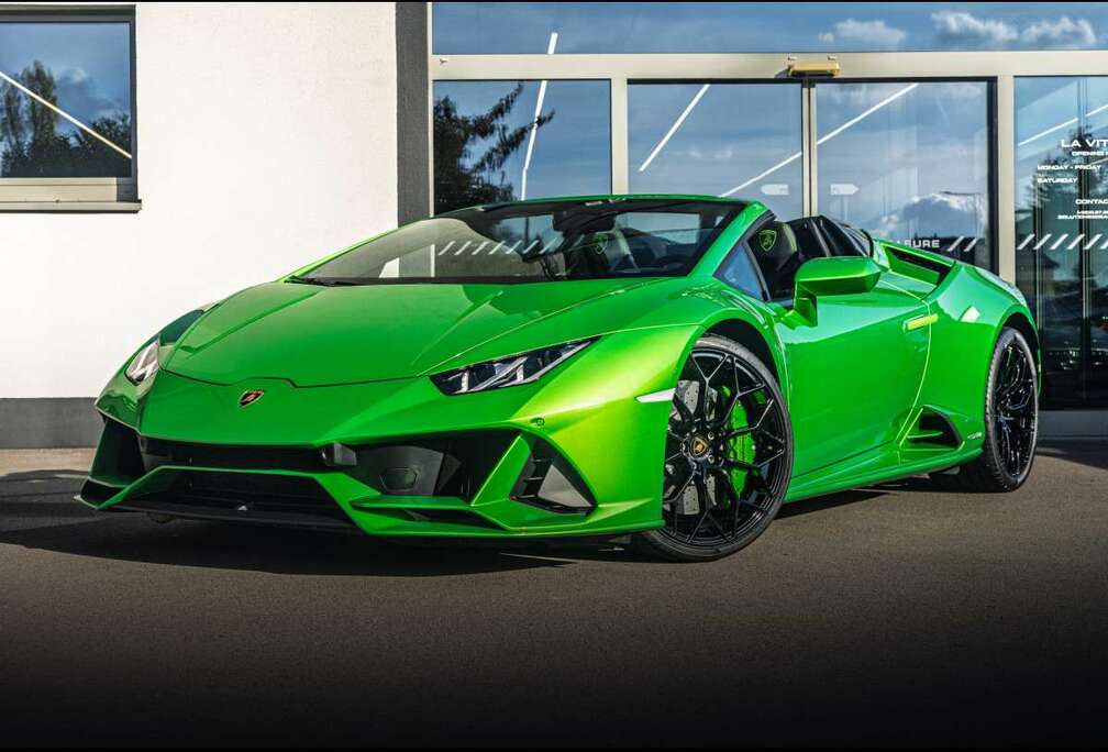 Lamborghini EVO SPYDER°60 ANNIVERSARIO°5Y WARRANTY+MAINTENANCE