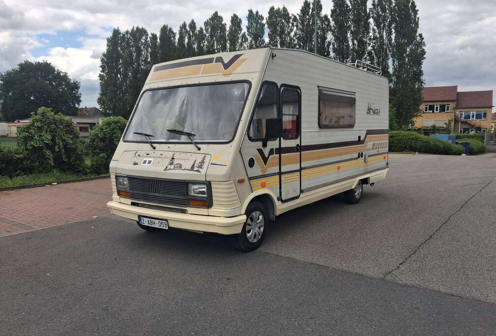 Fiat Mobilhome OLDTIMER 6 PLACES