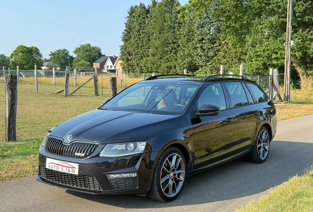 Skoda SW VRS 2.0 TDi DSG Kuipzetels VRS Mode Leder
