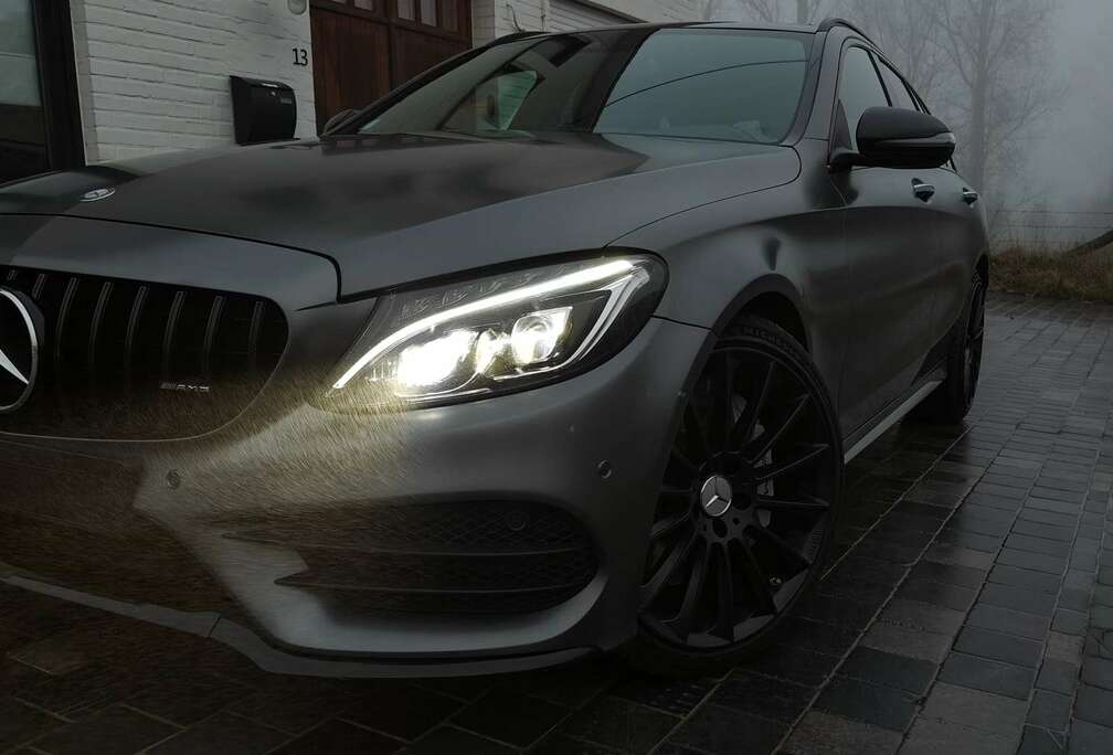 Mercedes-Benz Matte Grey Burmester  Panodak  CarPlay