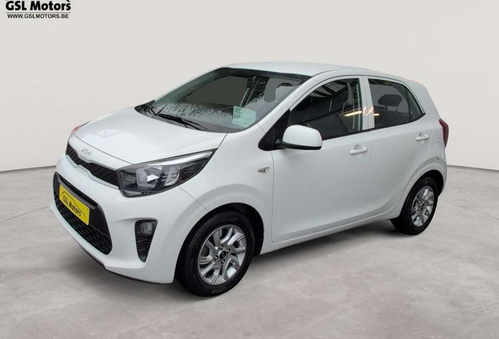 Kia 1.0i 67cv Blanc 04/22 48.745km Airco Bluetooth USB