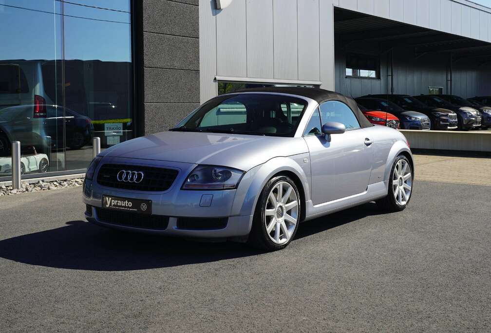 Audi TT Roadster 1.8 Turbo 20v Quattro S line Leder Windschut Verwarmde zetels