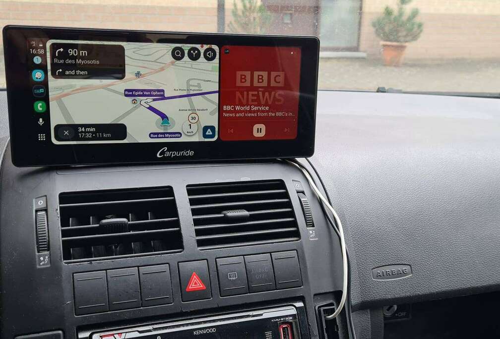 Volkswagen Polo Fun 1.2i 2004 avec Android Auto W103 Pro 10\