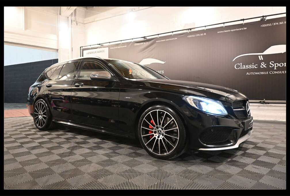 Mercedes-Benz C43 AMG / C450 4-MATIC AMG LINE / BURMESTER / LEDS / CAMERA / CARPLAY / JANTES 19 AMG !!