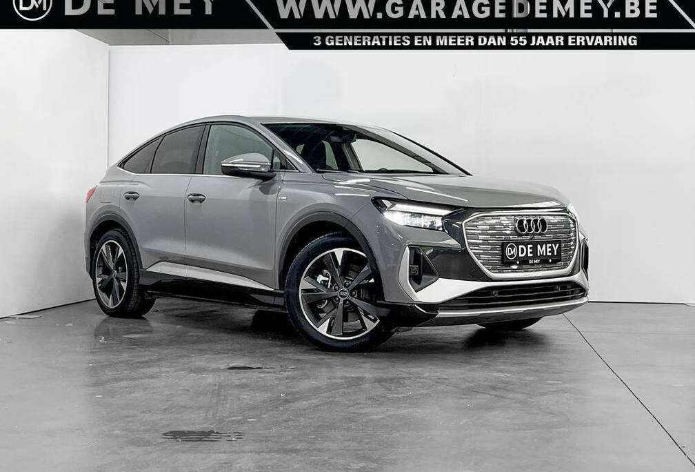 Audi ack e-tron 82 kWh 45 285pk S-Line / Carplay / Camera / Navigatie / ACC