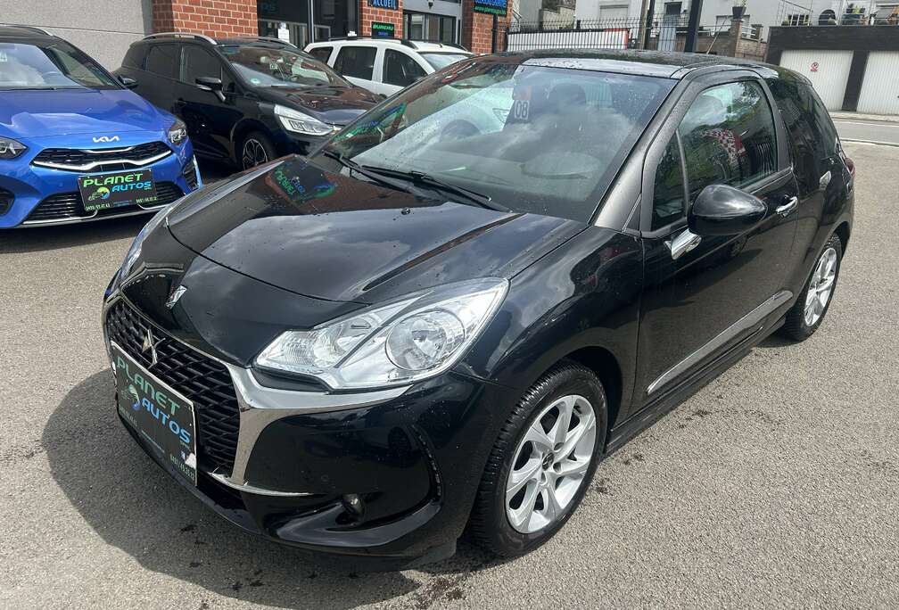 DS 3 1.2 i 3 PORTES AIRCO GPS BLUETOOTH GARANTIE 1