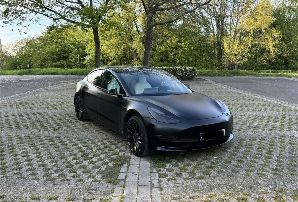 Tesla 78 kWh AWD Performance (377 kW)