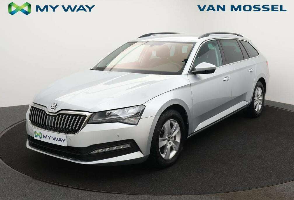 Skoda Superb Wagon Clever 2.0TDI 150PK *AUTOMAAT*CAMERA*PDC*KEYLESS*NAVI*ZETELVERWARMING*DIGITAL DASHBOARD*...