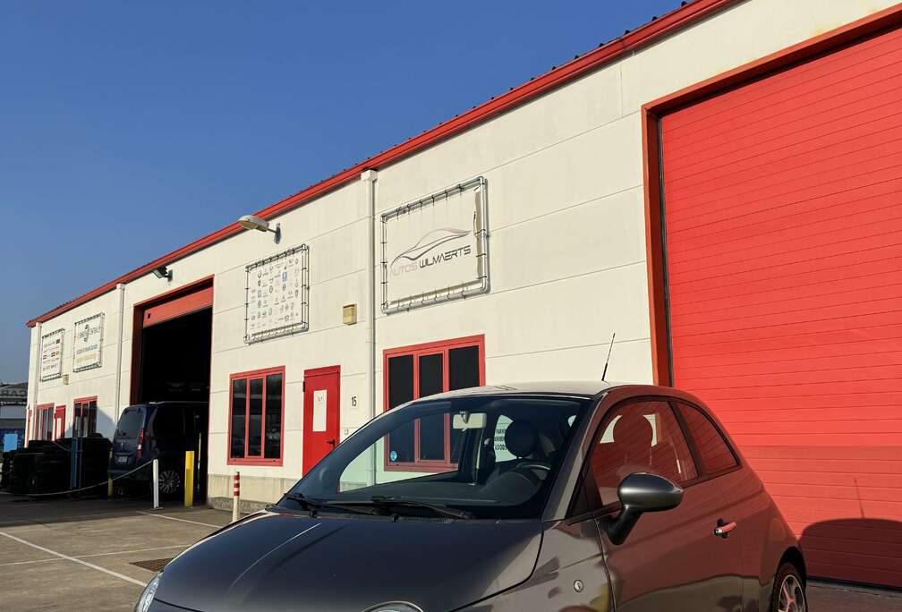 Fiat 2011 1.2i 119000km airco/usb/halfleder