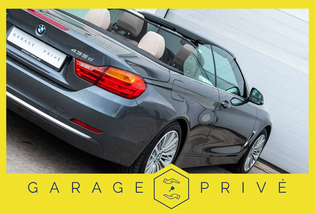 BMW Cabrio 435 dXA  LUXURY  FULL OPTIONS  AIRSCARF  GARANTIE 12-60M