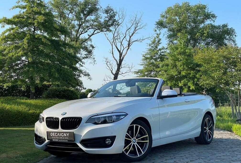 BMW 1.5i Cabriolet *Leder*Sensoren voor/achter