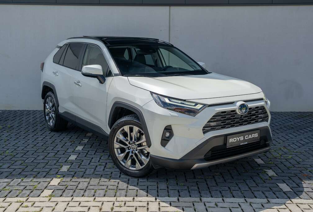 Toyota RAV4 HEV 2.5 PANO/LEDER/360 CAMERA/ZETELVENTILATIE/LED/CRUISE CONTROL/STUURVERWARMING/MEMORY ZETELS/FABRIEKSGARANTIE
