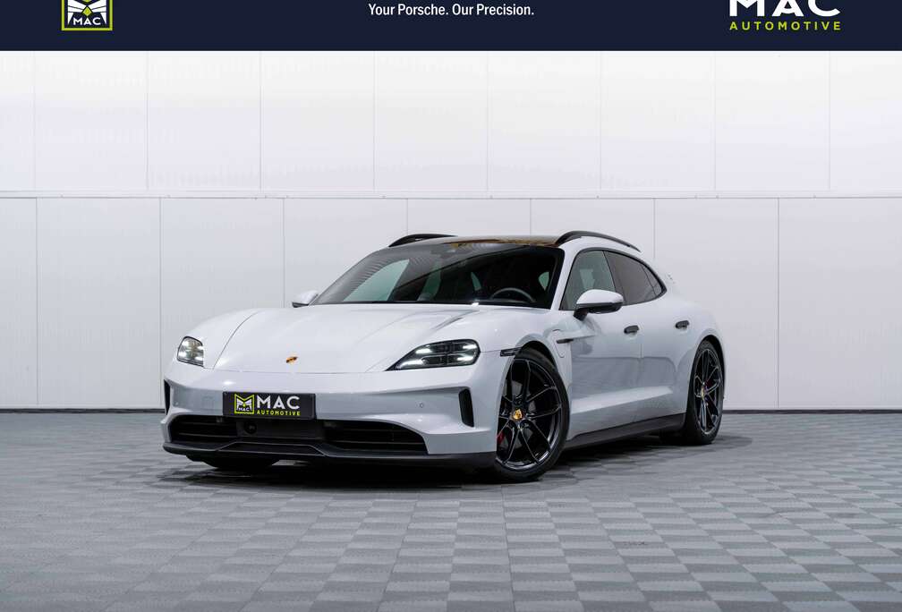 Porsche 4S Sport Turismo Face Lift ICE GREY Perf Batt/Burmester/Volleder/Sportstoel