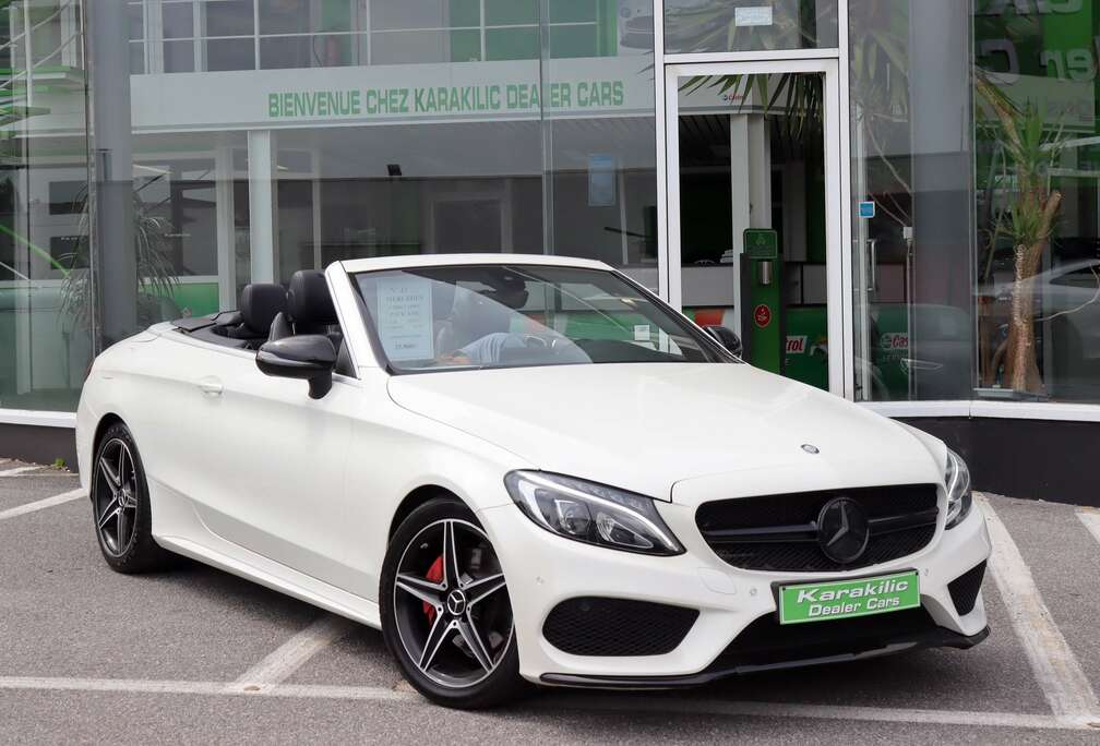 Mercedes-Benz d CABRIO 163CV PACK AMG GRAND GPS LED CAMERA CUIR