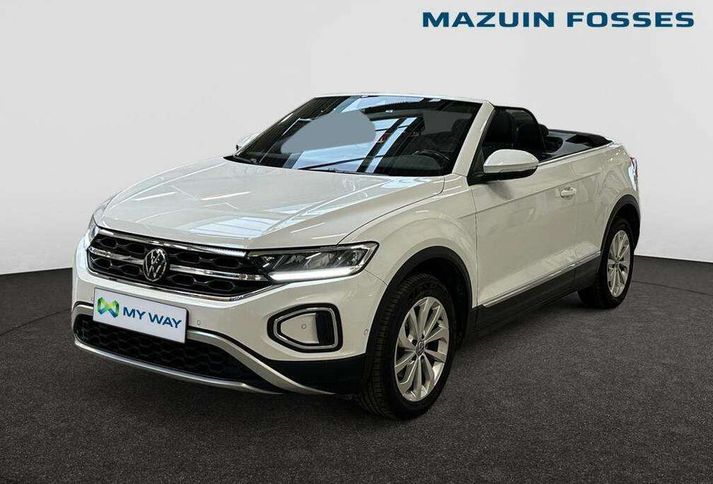 Volkswagen New T-Roc Cabrio Style 1.0 OPF 81 kW (110 ch) 6 vitesses manuel