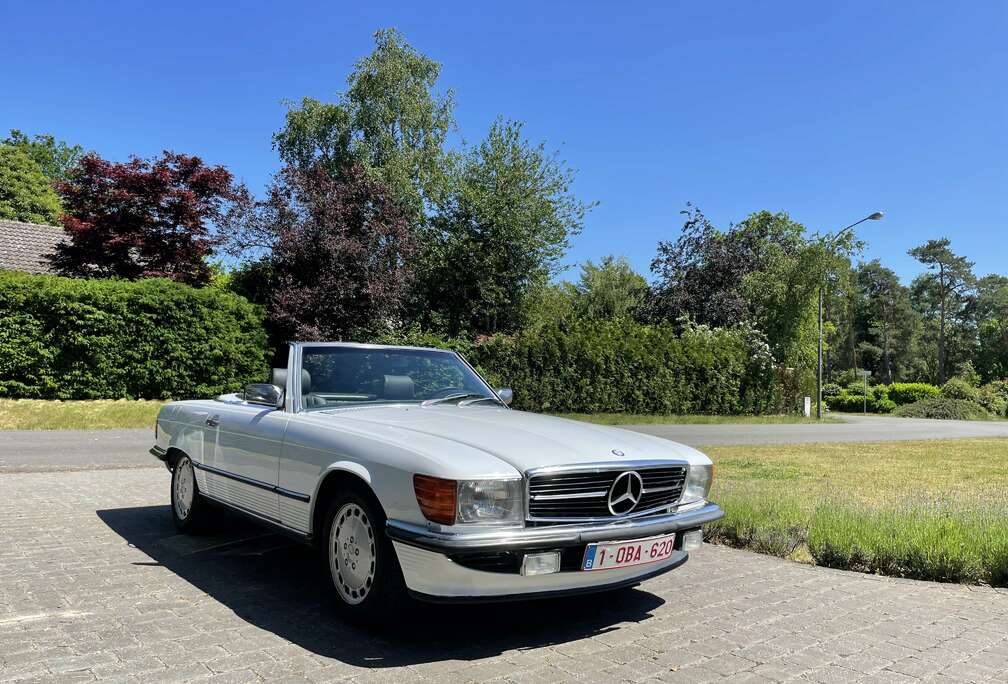 Mercedes-Benz R107 facelift, Europese uitvoering, Belgische wagen