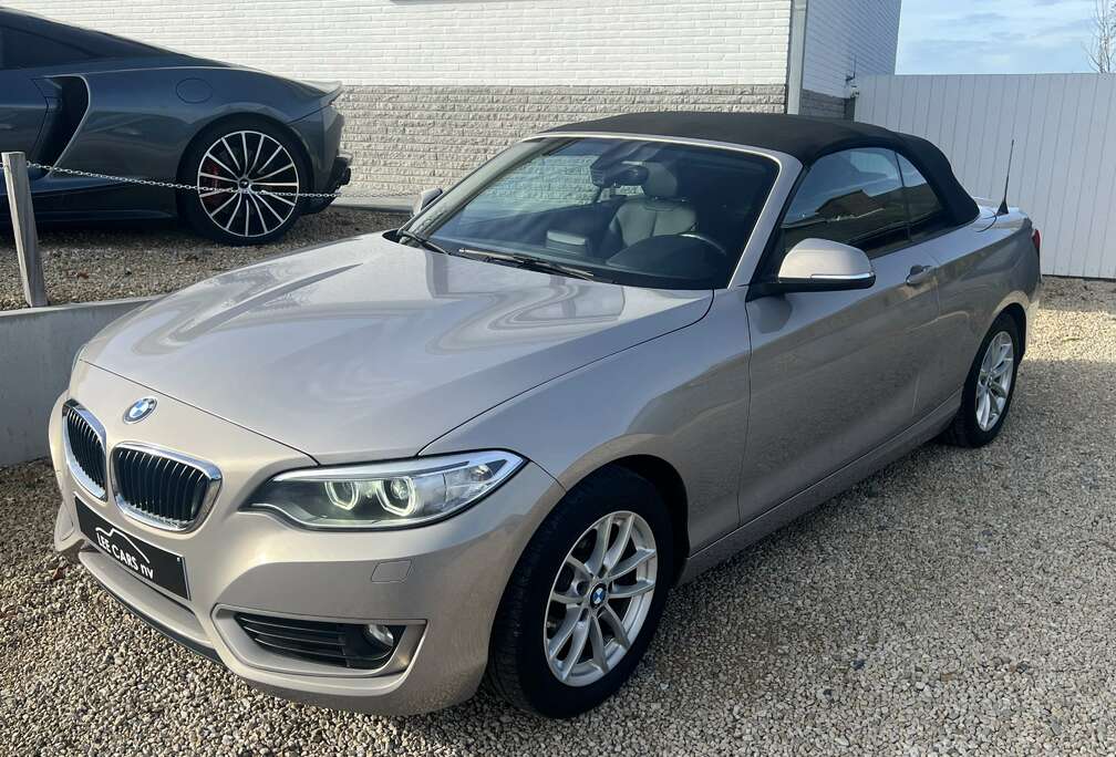 BMW D Cabrio Aut. Leder,navigatie,verw. Zetels,