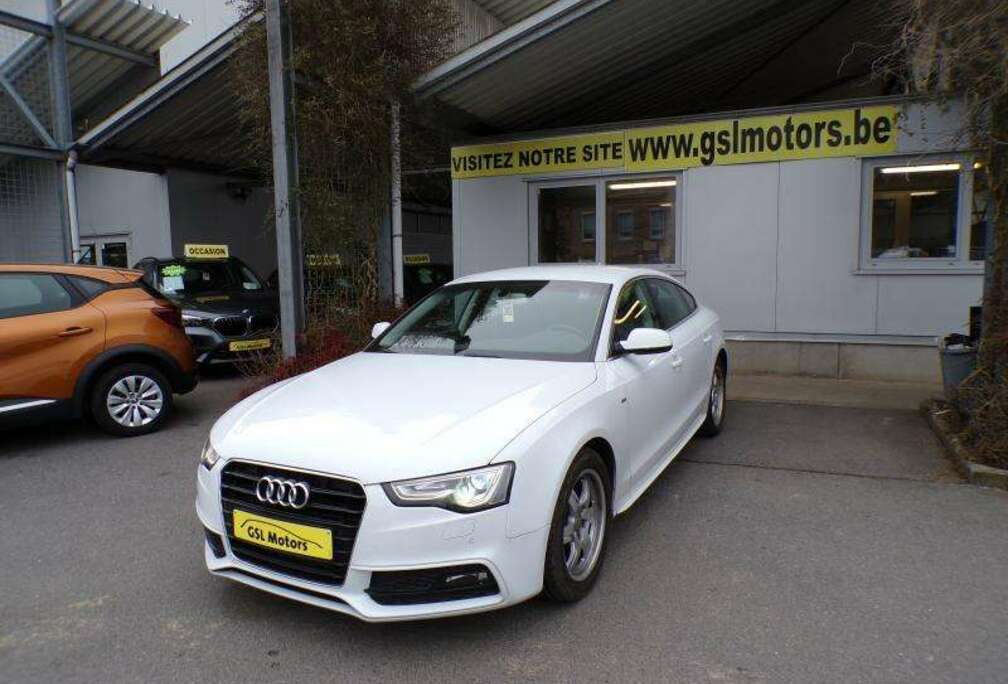Audi SPORTBACK 1.8TFSi 144cv Blanc 05/16 93.281km Airco