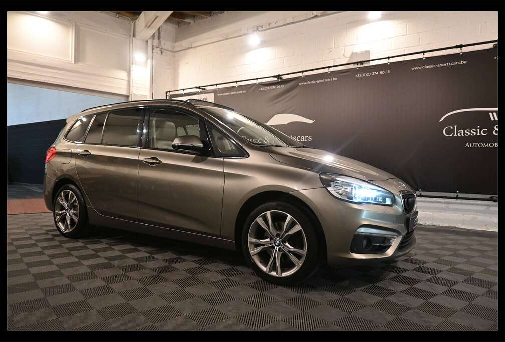 BMW 218iA Gran Tourer 7 PLACES / 7 SEATS / 7 PLAATS / PANO / CAMERA / HARMAN KARDON / FULL FULL OPTIONS