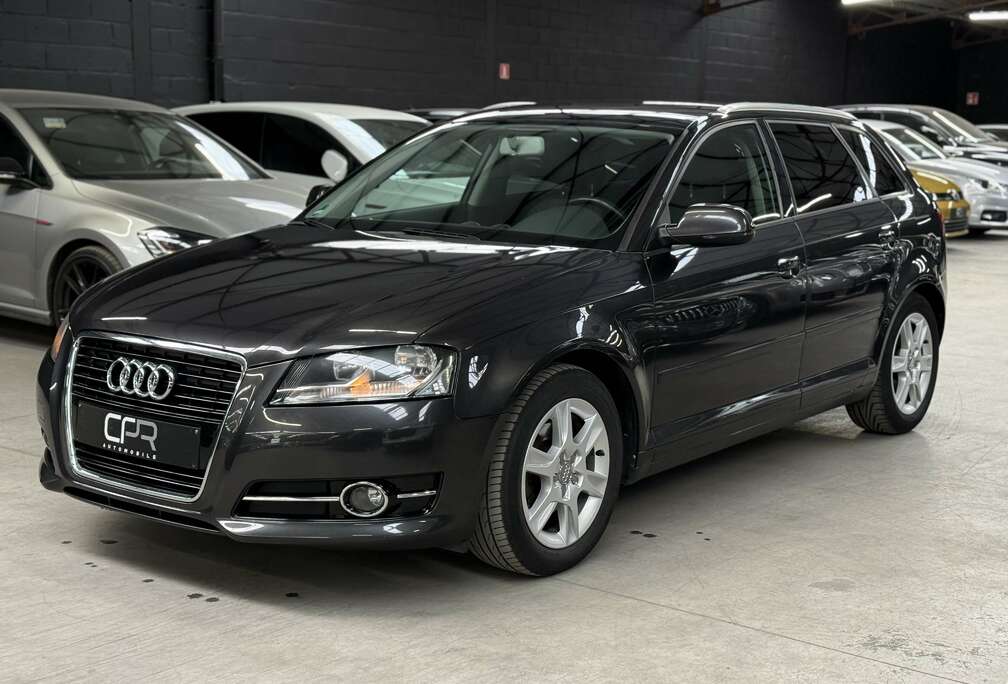 Audi Sportback 1.6 TDi * 12/2011 * 1ER PROP * DISTRI OK * CUIR * SIEGE CH * RADAR AR