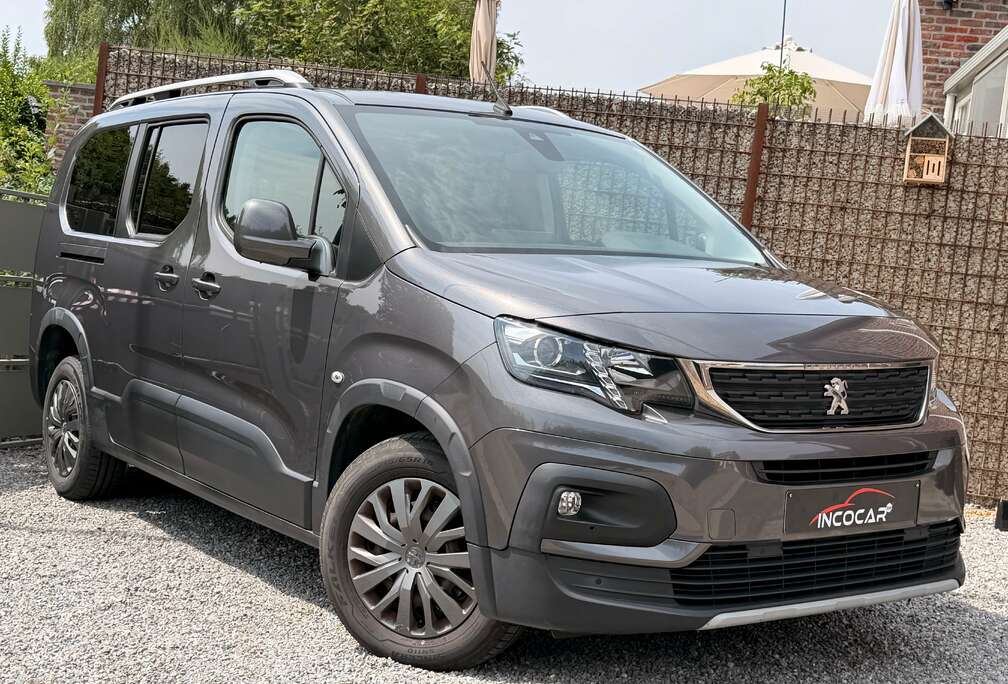 Peugeot Rifter 1.5 BlueHDi Long Allure, GPS, Caméra, CarPlay, 7places,…