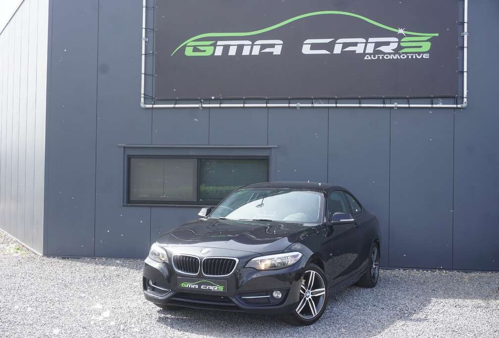 BMW Coupé 218 dA Sport Line Automaat-Navi-Leder-PDC-Garantie