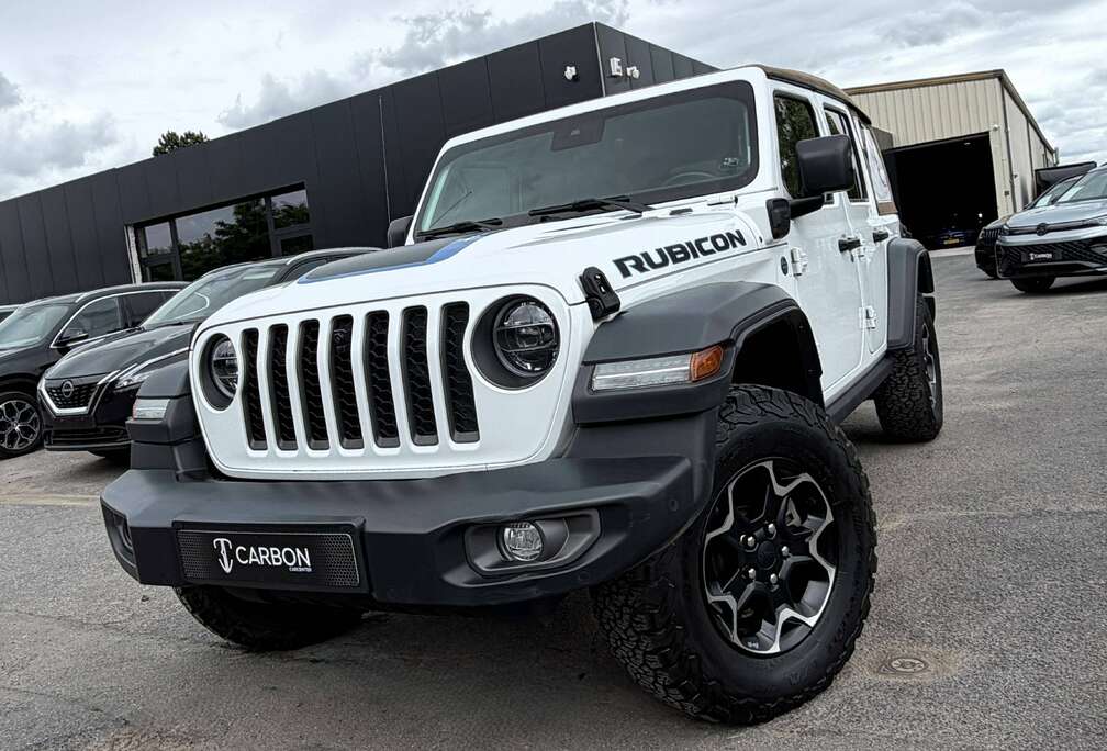 Jeep 2.0 4Xe Turbo PHEV UNLIMITED RUBICON CAMERA 360/NAVI/CARPLAY/SOFT-TOP & HARD-TOP/TVA 21%