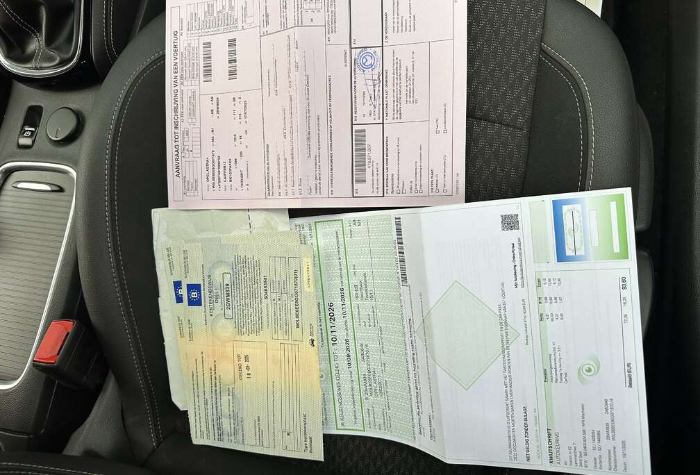 Opel Gekeurd en klaar voor inschrijving