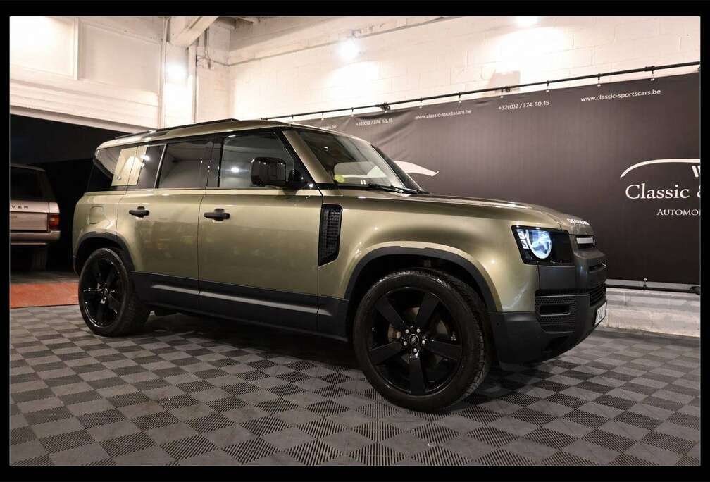 Land Rover Defender 110 3.0 D200  EURO 6e / 7 SEATS / AIR SUSPENSION / CAMERA 360 / ATTELAGE / JANTES 22 / CARPLAY / BLACK EDITION !