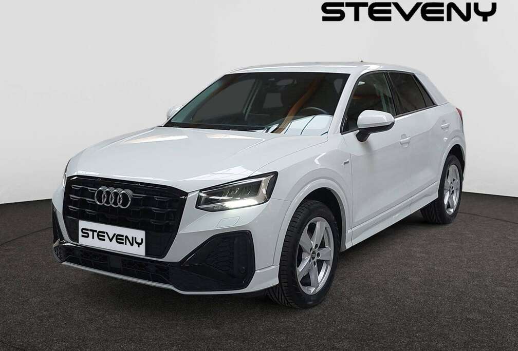 Audi Q2 30 TFSI S line * Steveny SMS AUTOMTIVE * Caméra * Carplay * Attache remorque