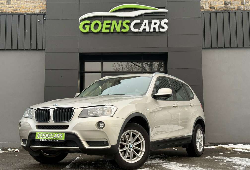 BMW X3 2.0 dA BOTE AUTO CRUISE,GPS,RADIO