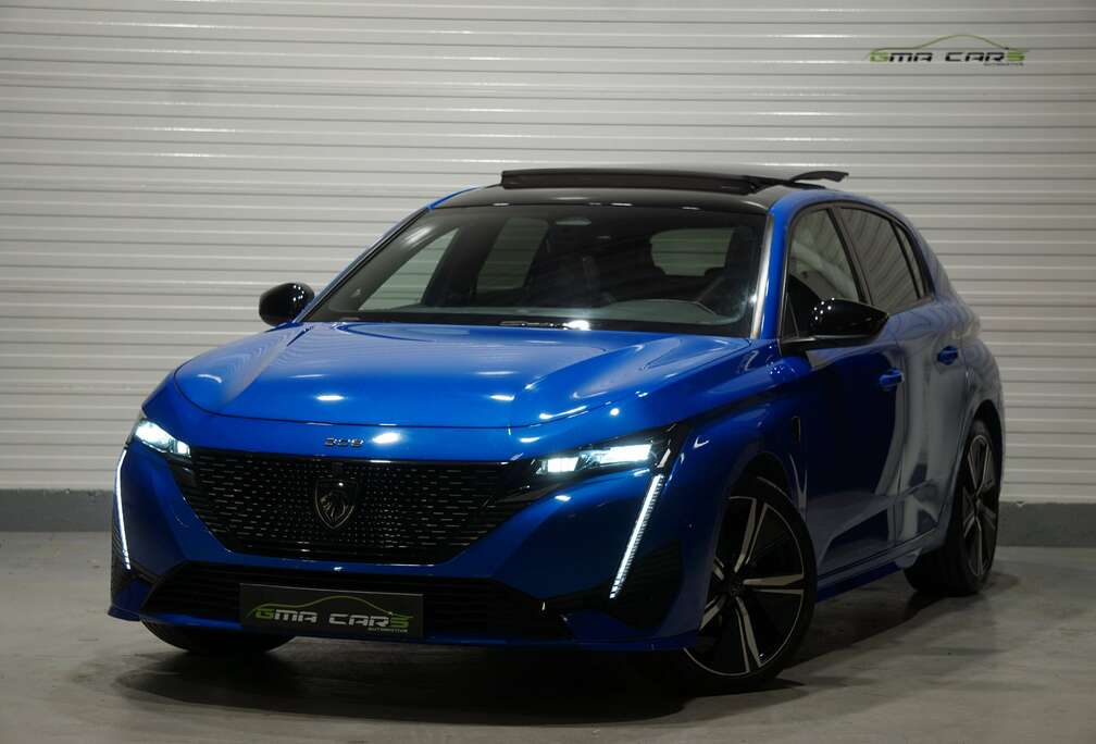 Peugeot 308 1.5 BlueHDi GT Pack  Aut. -Nav-HLeder-Airco-360c-Keyless-Pano-Garantie