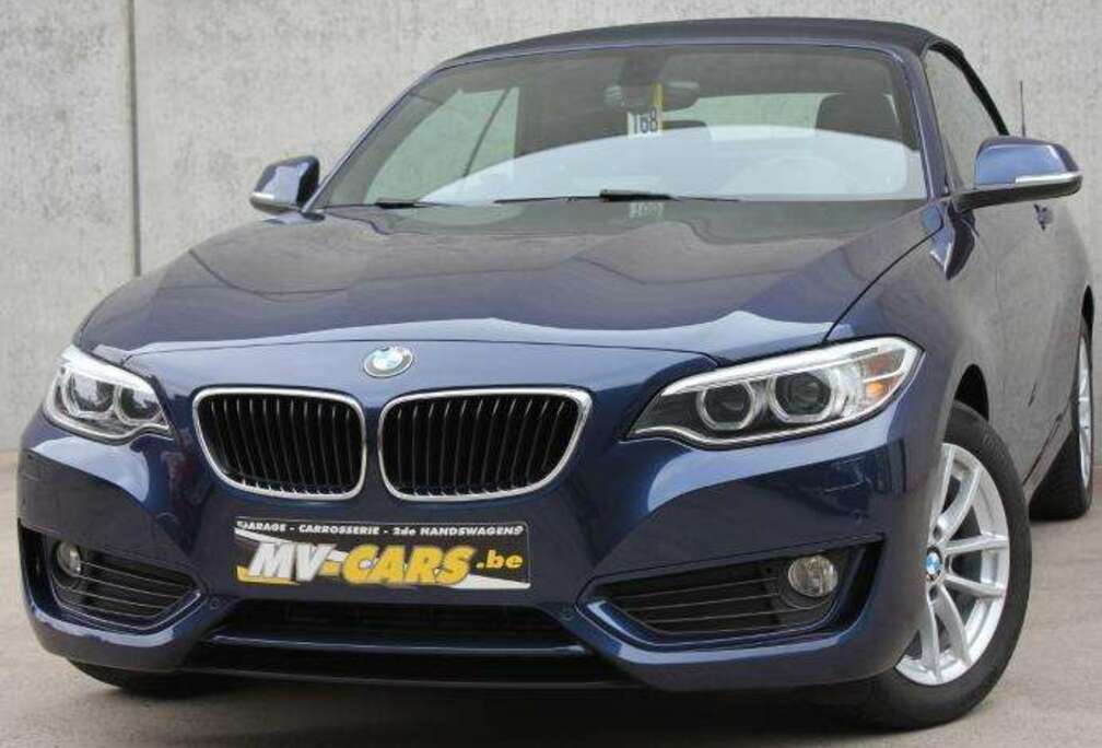 BMW Cabriolet 218i/Xenon/multistuur/bluetooth