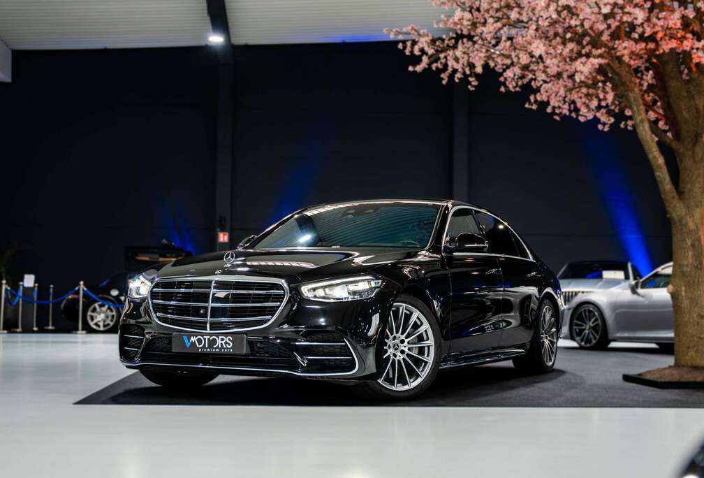 Mercedes-Benz Long 580 4-Matic - Achterasbesturing - Airmatic - Distronic Plus - Pano - Head-Up AR - 360° - Ventilatie - Burmester