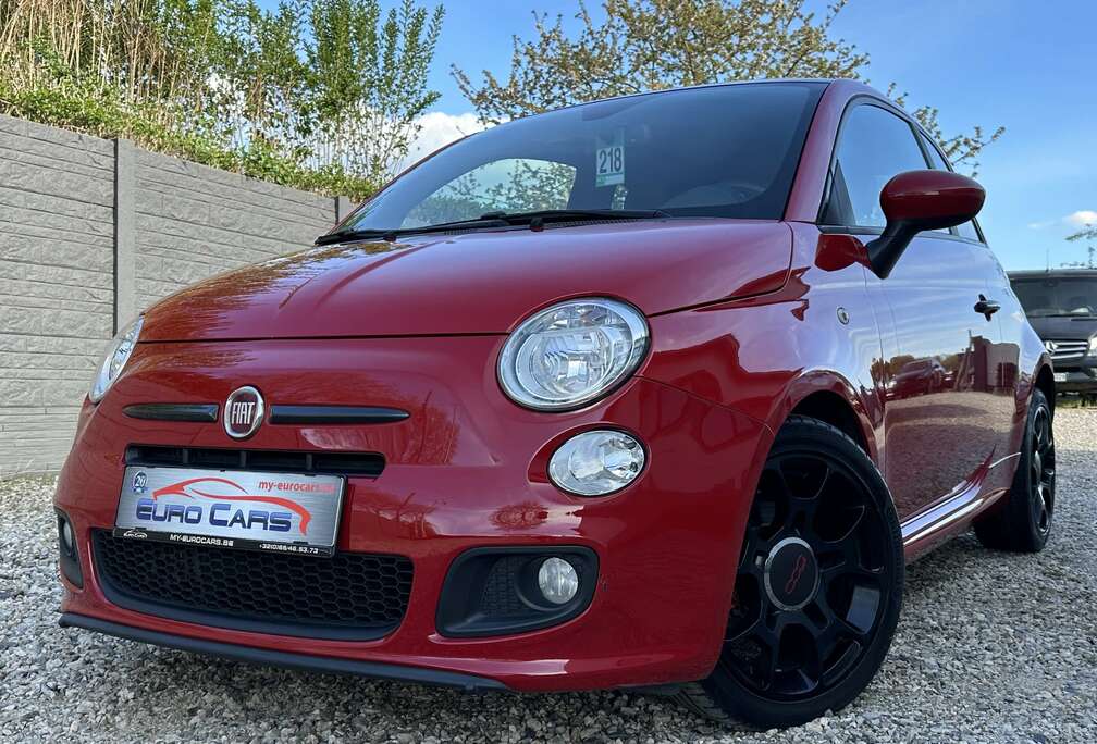 Fiat 0.9 T TwinAir Sport Stop 1ER PROP /CUIR 500S/TOIT OUVRANT/RADIO/MP3/