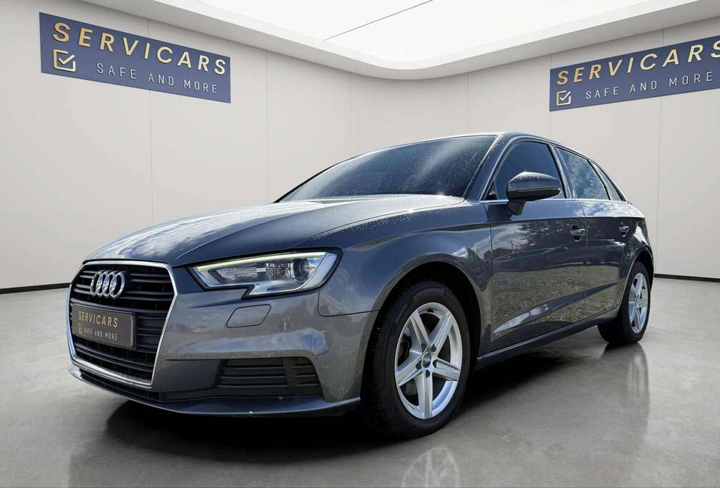 Audi @ SERVICARS FLEURUS - AUDI A3 Sportback 30 TDi Business Edit. S tron - 12 Mois de garantie