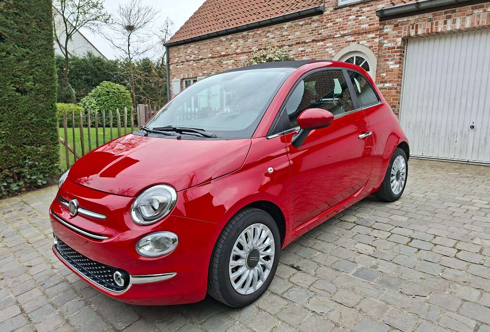 Fiat 500 CABRIOLET 1.0i MHEV GARANTIE 12 MOIS CT+CARPASS OK