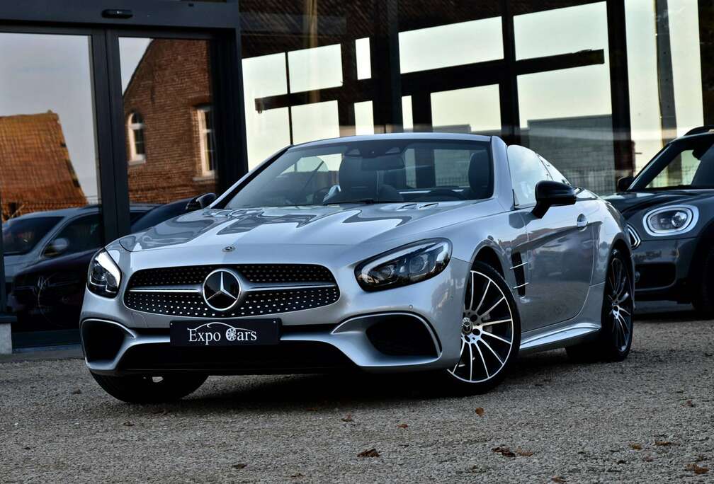 Mercedes-Benz SL Roadster 400 AMG LINE *PANO DAK*DISTRONIC PLUS*CAMERA*SOFT CLOSE*MEMORY*HARMAN-KARDON*MASSAGESTOEL*1°HAND*FULL*