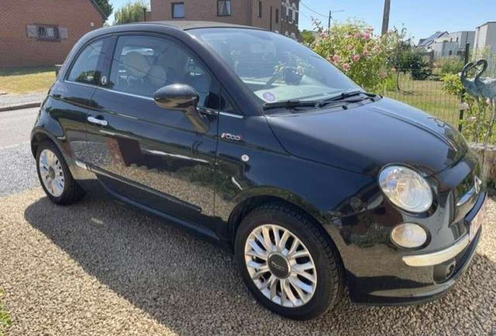 Fiat 500C 1.2i La petite Robe noire