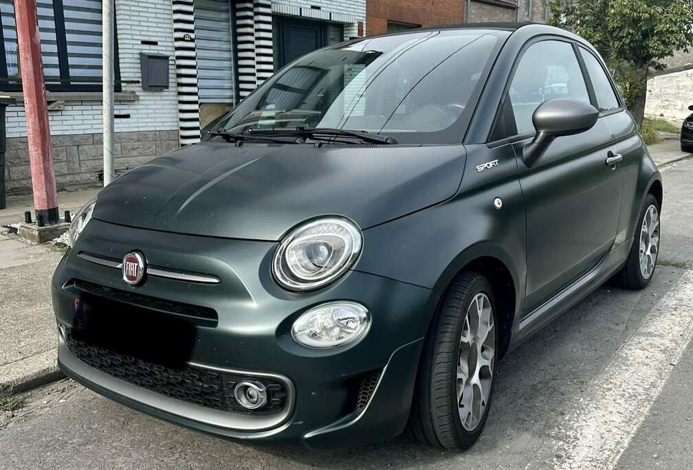 Fiat Fiat 500 Mild-Hybride Sport Cabriolet Mat Essence