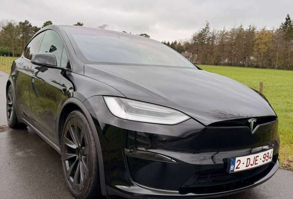 Tesla 6-seater, Yoke-steering Wheel, 22 Rims
