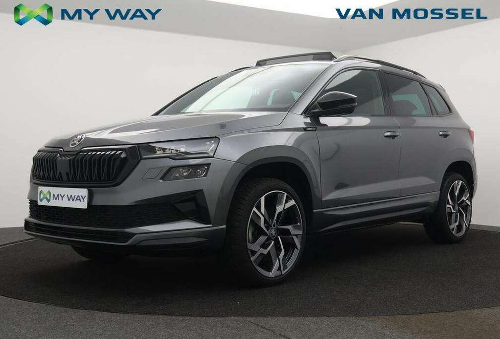 Skoda Karoq Sportline 1.5TSI AUTOMAAT*PANODAK*VIRTUAL COCKPIT*SPORTZETELS*ACC*PDC ACHTER*...*