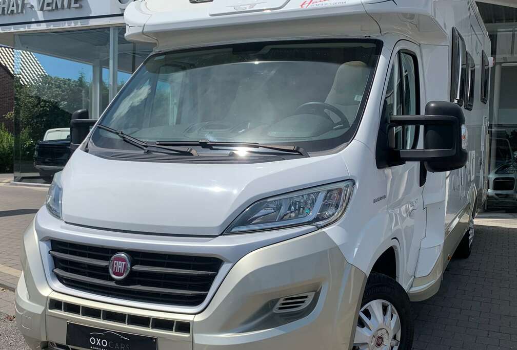 Fiat MOTORHOME (CAMPING CAR) - MAGIS 66 XT - PROFILÉ 5 PLACES - LIT CENTRAL + LIT PAVILLON - FULL ÉQUIPÉE - AUVANT - ATTELAGE