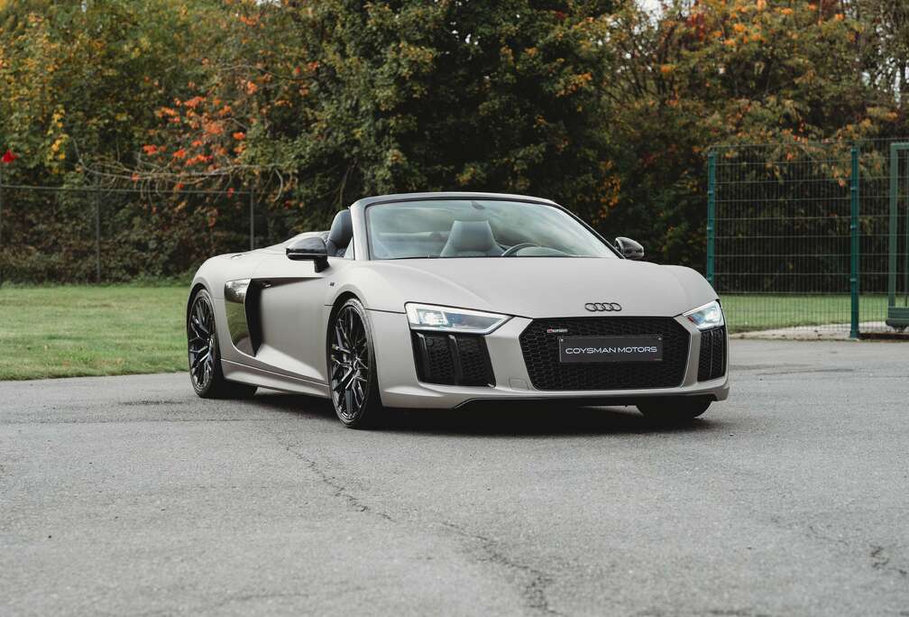 Audi Spyder V10 5.2 FSI/B&O/AUDIEX/Volleder/Zetelvw/