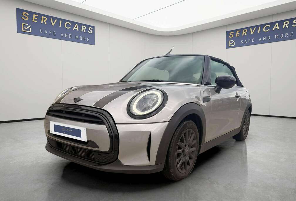 MINI @ Servicars Fleurus - 0451.065.214 - MINI COOPER C CABRIO - ETAT SHOWROOM - 12 MOIS GARANTIE - CARNET ENTRETIEN COMPLET