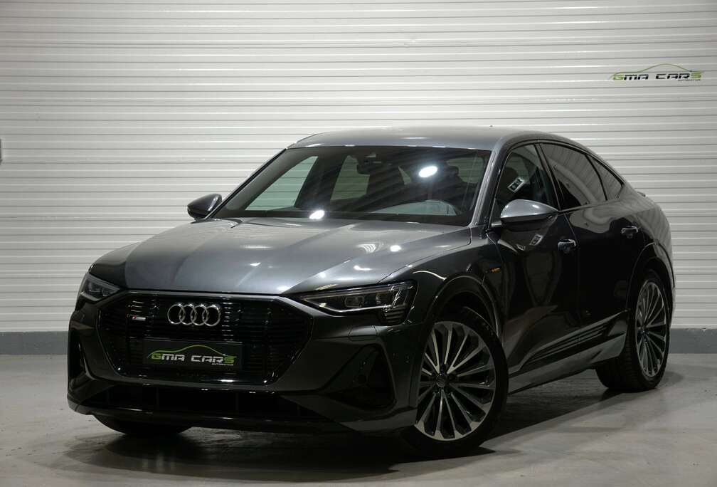 Audi E-Tron 71 kWh 50 Quattro S line-Navi-Leder-Led-360c-Keyless-Garantie