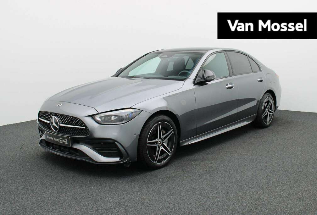 Mercedes-Benz e AMG Line + LEDER + BURMESTER + PANO DAK + TREKHA